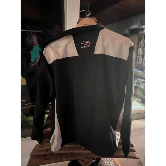 Cutter & Block Coat Womens Medium Full Zip Black Windbreaker The Coeur dAlene - Picture 8 of 8